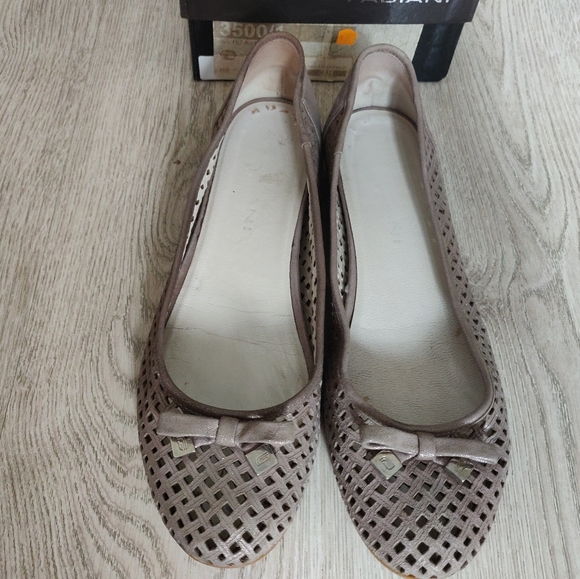 Fabiani (Italy) Suede Ballet Flats 🇮🇹 - Picture 2 of 7
